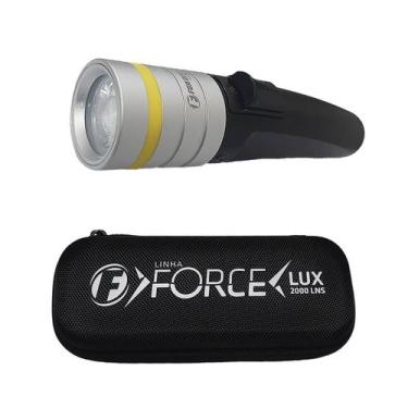 Imagem de Lanterna Para Pesca Sub Mergulho Fun Dive 2000 Lumens Recarregável, Pr