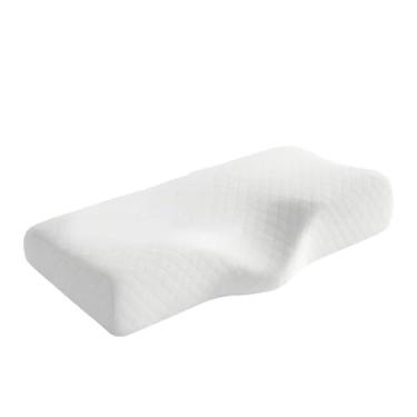Imagem de Travesseiro Cervical Ortopédico Anatômico | Espuma de Memória | Alívio para Pescoço e Coluna | Anatômico, Espuma Viscoelástica
