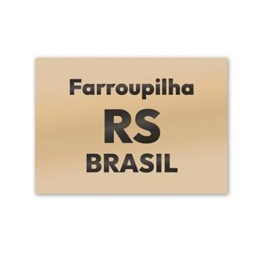 Imagem de Imã de Geladeira Farroupilha RS MDF 8x5