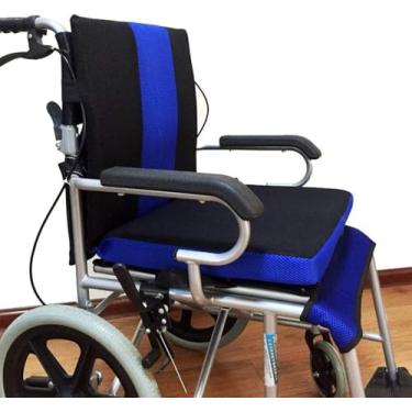Imagem de Cadeira De Rodas Ti-decúbito Costas Para Alívio Da Dor Nas Costas Ciática Cóccix Dor Corpo Suporte Costas Oxford Material De Pano