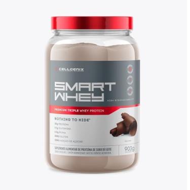 Imagem de Whey Protein Smart 903g - CELLGENIX NUTRITIONAL SCIENCE (903g, Chocolate)