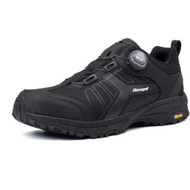 Imagem de Unissex Low-top Militar Tático Botas De Combate Trekking Camping Tênis Corrida Caminhadas Calçados Esportivos, Black, 6 UK