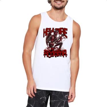 Imagem de Camiseta Regata Hell Fire Rockstar - Alearts, GG