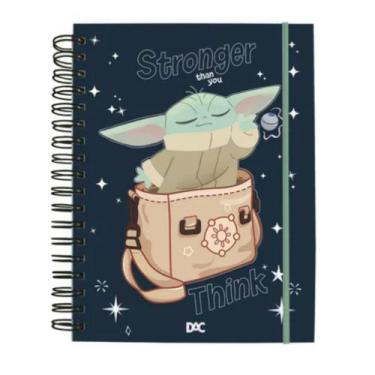 Imagem de Caderno Smart Universitário Escolar Infantil 80 Folhas Reposicionáveis
