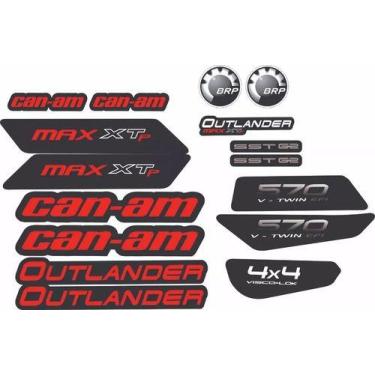 Imagem de Kit Adesivos - Outlander Max 570 Xtp Can-am Para Quadriciclo - SPTS
