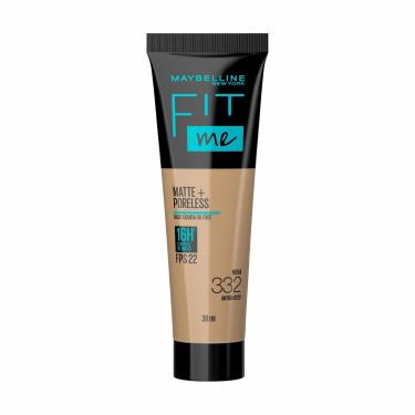 Imagem de Base Líquida Maybelline NY Fit Me Matte FPS22 Cor 332 30ml
