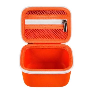 Imagem de predolo Estojo de armazenamento para bomba de ar portátil, bolsa rígida para mini compressor de ar de acampamento, apenas para colchão inflável e cama de