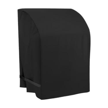 Imagem de KiBcsLic Capa para churrasqueira a gás de 2 bocas, capa para churrasqueira, tecido Oxford à prova de poeira para áreas externas, 82x61x110 Cm