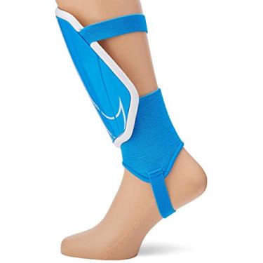 Imagem de Caneleiras de futebol adulto Nike Charge (pequena, azul Hero)