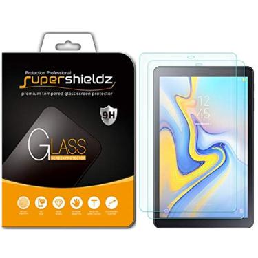 Imagem de (Pacote com 2) Supershieldz para Samsung Galaxy Tab A 10,5 polegadas (SM-T590, SM-T595, SM-T597) Protetor de tela (vidro temperado) Antiarranhões, sem bolhas
