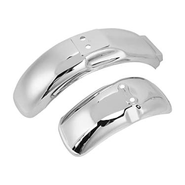 Imagem de Estink Motocicleta Conjunto de Guarda -Lamas Kit de Pára -choque Motocicleta Guarda de Respingo de Cromados Plásticos Plásticos de Lamas de Traseiras para Macacos Gorilas de Bicicleta Z50 Z50a Z50j