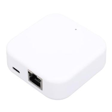 Imagem de Asixxsix Gateway Smart Hub, G3 Wi -Fi Gateway para Trava de Porta Inteligente, Entrada Sem Chave de Entrada de Porta Eletrônica Wi Fi Bridge Com Porta RJ45 e Energia sobre Etherne