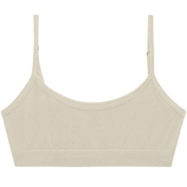 Imagem de Top Teen Kyly em Microfibra na cor Nude - REPOSIÇÃO, M
