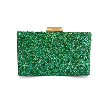Imagem de Bolsa Clutch Carteira De Festa Blogueira Ostentação Milla (Verde)