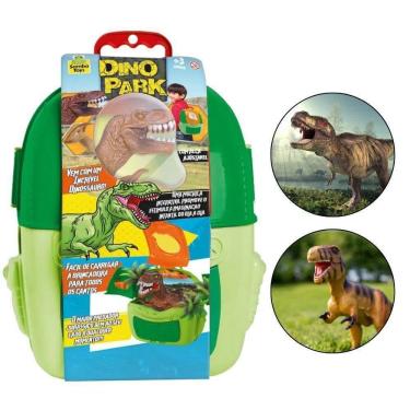 Imagem de Mochila Infantil Brinquedo Dinossauro Dino