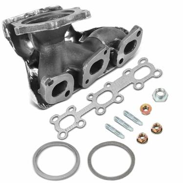 Imagem de A-Premium Kit de coletor de escape dianteiro com junta e parafusos e porcas e escudo térmico [DOHC 6Cyl 3,5L] Compatível com Nissan Altima 2002-2006, Maxima 2002-2008, Murano 2003-2007, Quest