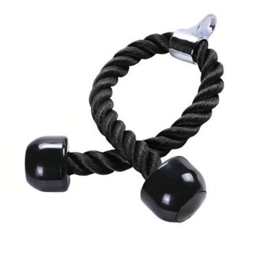 Imagem de Puxador Tríceps Corda Musculação Profissional Academia 70Cm