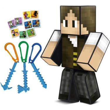 Imagem de Boneco Jazz Ghost Original 25cm Mine Gamer Skins Articulado - Algazarr