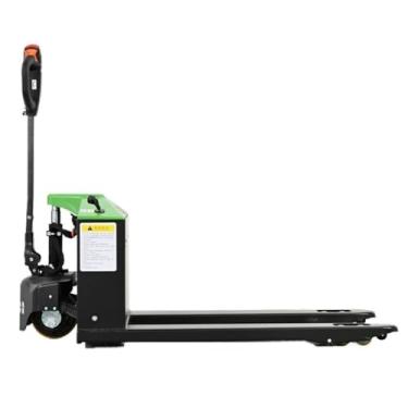 Imagem de Pallet Jack Caminhão de paletes totalmente elétrico com capacidade de 1,500 kg, garfos de lítio para manuseio de materiais Pallet Truck (55 cm)