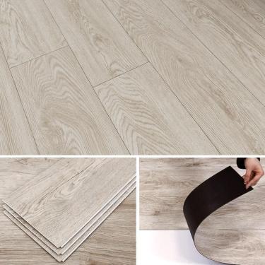 Imagem de Piso Vinílico Autocolante Placa Adesiva Régua Madeira Cx 5M