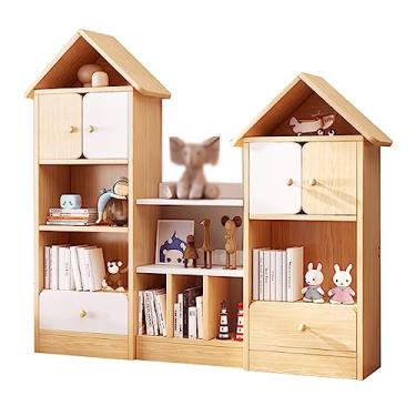 Imagem de TsoLay Estante de livros do chão ao teto, criatividade, pequena casa, estante organizadora para casa, escritório, sala de estar, quarto, armazenamento de livros, 127 x 24 x 123 cm