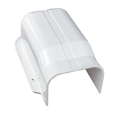 Imagem de GCGOODS Tampa de entrada de parede de 10 cm de largura, kit de capa decorativa de PVC, acessórios para mini condicionadores de ar divididos sem dutos, AC central e bombas de calor