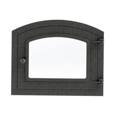 Imagem de Porta Forno Ferro Fundido Com Vidro Libaneza Colonial G
