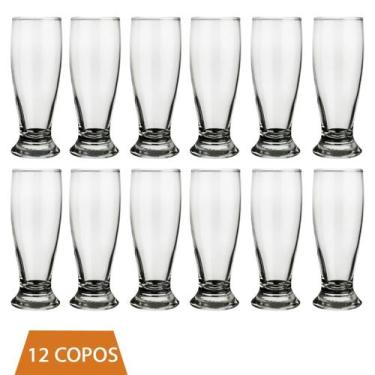 Imagem de Conjunto 12 Copo 300ml Munich Cerveja Restaurante Chop Nadir - NADIR F