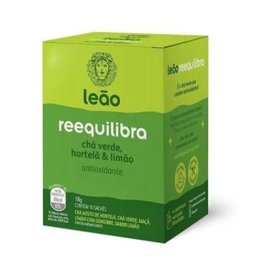 Imagem de Chá Leão Funcionais Reequilibra 10 sachês de 1,8g - Chá Leão