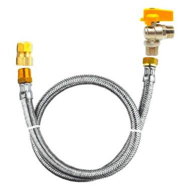 Imagem de kit gás cozinha predial residencial encanado mangueira 5mts - ALIANÇA 