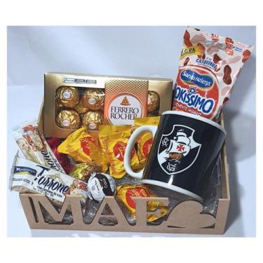 Imagem de Cesta Presente Dia das Mães Torcedora Times De Futebol  - Cesta de Pre