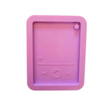Imagem de R64 Molde de silicone spotify resina - confeitaria dos moldes
