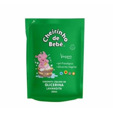 Imagem de Refil Sabonete Líquido Lavandita Cheirinho de Bebe 200ML - Cheirinho D