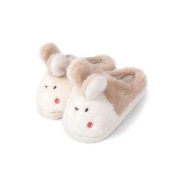 Imagem de Pantufa Infantil Coelho Peluciada Inverno Quentinho Conforto - D Prese