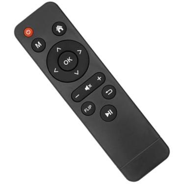 Imagem de AWO Controle remoto de substituição compatível com ClokoWe M8, Wimius K2, CiBest W13, DBPOWER T20 PJ0703, ARTSEA W25, Blitzwolf BW-VP10, Mirval 1080P mini projetores de filmes portáteis