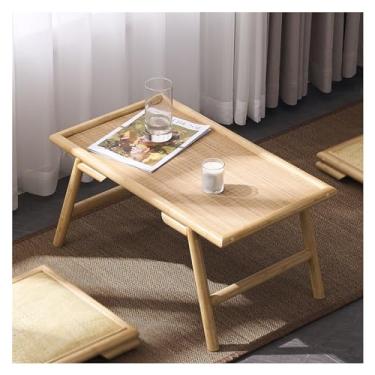Imagem de Mesa baixa com janela de sacada japonesa, mesa de centro pequena e mesa de chá, mesa baixa para sentar no chão, mesa para laptop, mesa de janela para sala de estar, janela saliente (01)