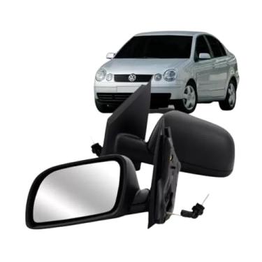 Imagem de Retrovisor Polo 2003 2004 2005 2006 2007 A 2009 Com Controle