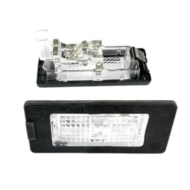 Imagem de Generic 1 par de luzes de placa traseira 56D943021 Auto Components Reliable Lighting Luzes de placa de licença para Jetta