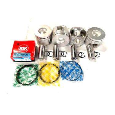 Imagem de Kit de revisão ZD30 Kit de reconstrução de anel de pistão kit de junta de rolamento para peças de motor Nissan