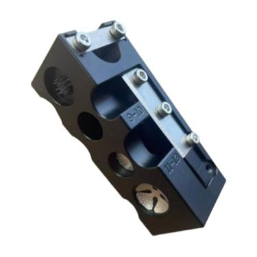 Imagem de KiBcsLic Ponta de taco de bilhar 16 em 1 para taco de bilhar, ferramenta de reparo para tacos de bilhar e polimento para clube de jogos, Preto