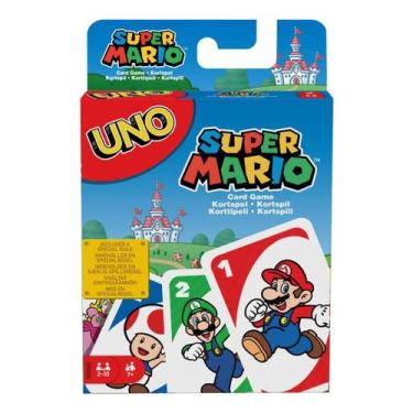 Imagem de Jogo De Cartas Uno Super Mario 112 Cartas - Mattel