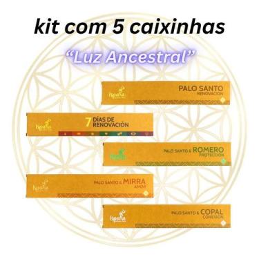 Imagem de KIT C/ 5 Incensos Linha Palo Santo Peruano Ispalla VARETAS - Sagrada M