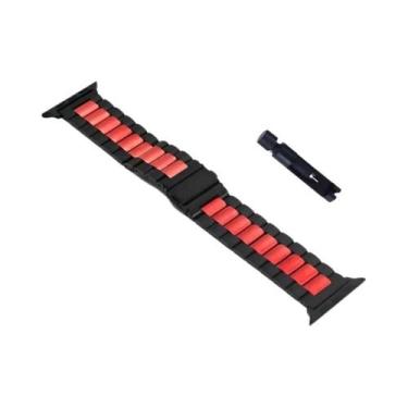 Imagem de Pulseira De Aço Inoxidável De 46mm 49mm Para Apple Watch Ultra, Bracel
