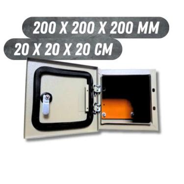 Imagem de Caixa de montagem painél elétrico quadro de comando 20x20x20 - GENERIC