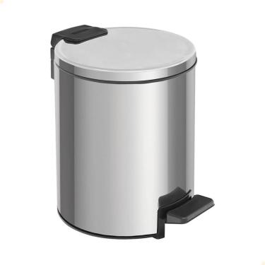 Imagem de Lixeira Inox Tramontina Com pedal Loop 3L Fechamento Softclose 94547/003