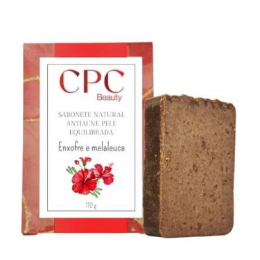 Imagem de Sabonetes Artesanais Naturais CPC Beauty (1 unidade, Xô acne - Enxofre e melaleuca)