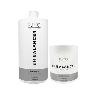Imagem de Kit Shampoo 1000ML + Hair Masque 500G Ph Balancer - Kpro