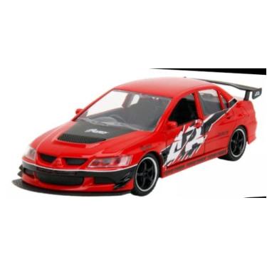 Imagem de Miniatura Carro Mitsubishi Lancer Evolution IX - Velozes e Furiosos - 