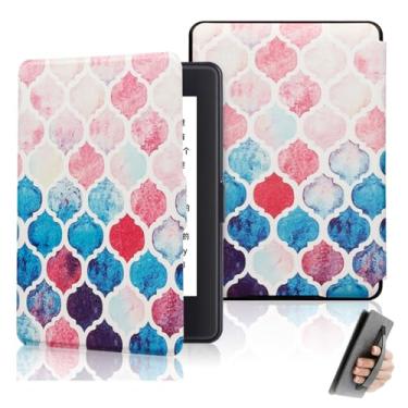 Imagem de GUKSRASO Capa para Kindle 11ª Geração 2024/2022 (6", Modelo: C2V2L3/RS23CV) - Função Inteligente de Despertar/Dormir Automática, com Alça de Mão