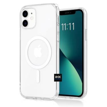 Imagem de Capa Mag-safe para [iPhone 11] Capinha Magnetica Premium com [Proteção de Camera] Clear Case [Anti-Amarelamento] Compatível com MagSafe, Transparente Slim, Resistente a Riscos e Anti Impacto